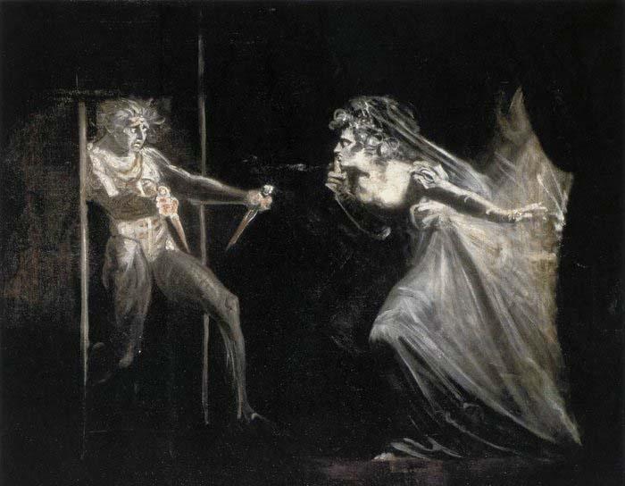 Johann Heinrich Fuseli Lady Macbeth with the Daggers France oil painting art